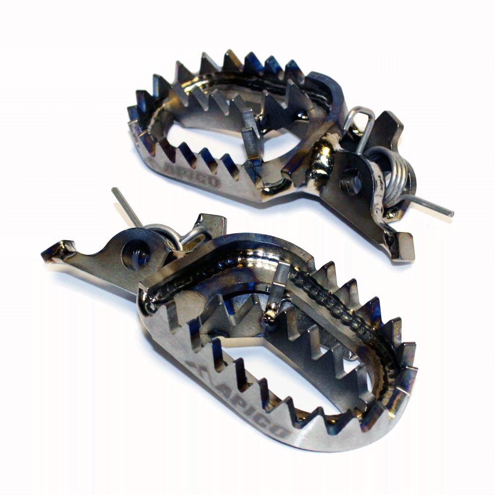 FOOT PEG TITANIUM KAWASAKI KX250F 06-26,  KX450F 07-26,  KX250X/450X 21-26